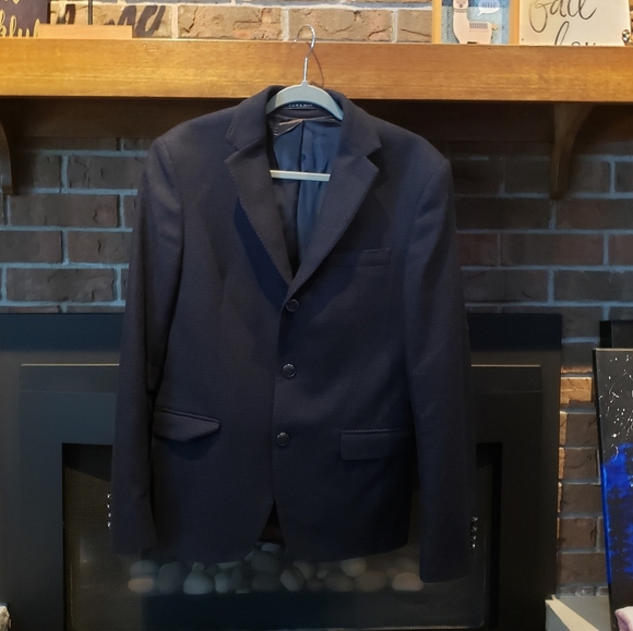 Zara Men Wool Jacket Size 36 - Picture 9 of 11